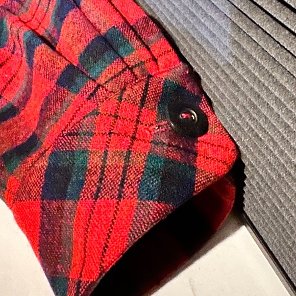 Bobbie Brooks Calgary - Vtg. 50’s Red Plaid Tartan Skirt & Jacket Suit - Sz. S - Picture 14 of 16